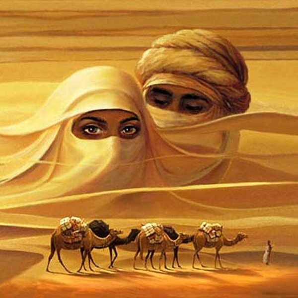 Мираж пустыни картина