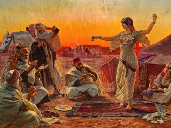 Отто пилни бедуинская танцовщица