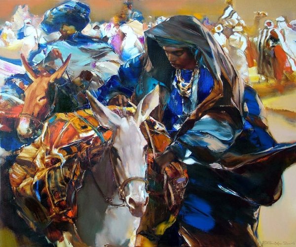 Валерий Блохин Восток картины