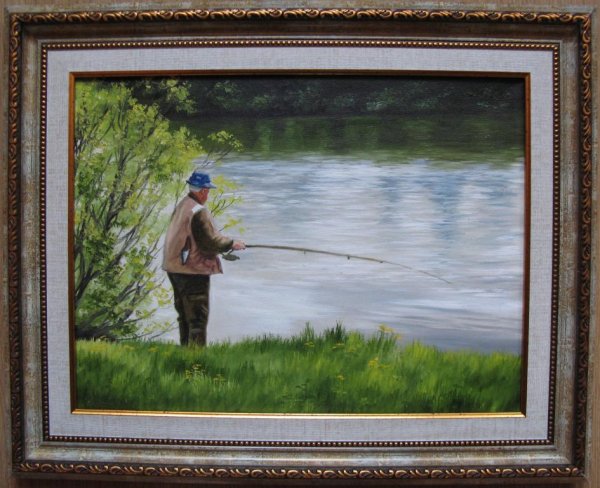 Андрей Лысенко художник картина маленький Рыбак