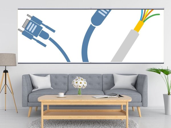 Мольберт с холстом