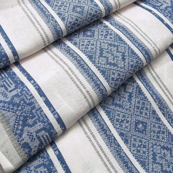 Полулен полотенечный жаккард