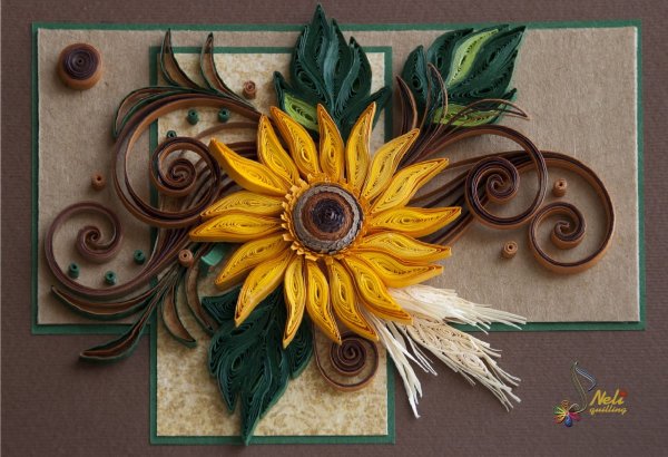 Квиллинг из ткани