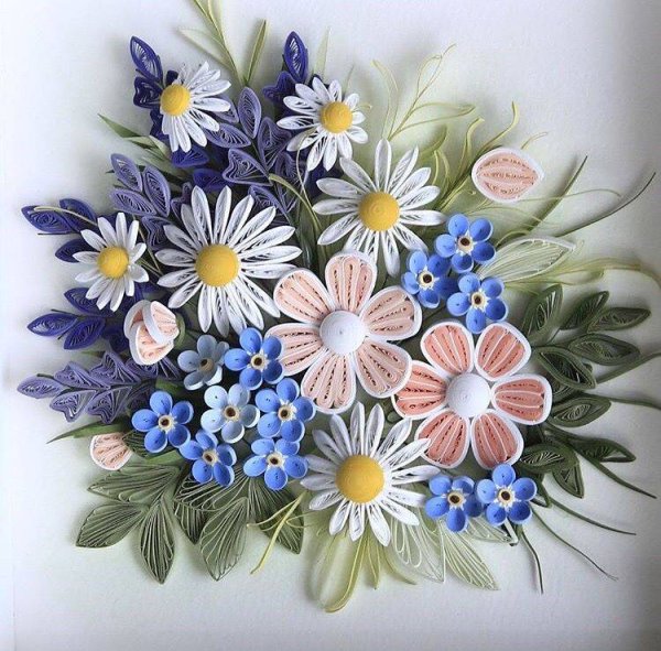 Цветочный квиллинг