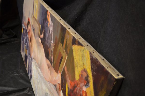 Реставрация картин на холсте