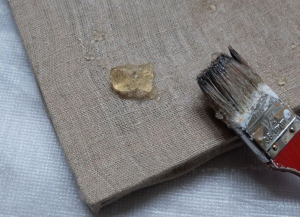 Натяжка холста на подрамник