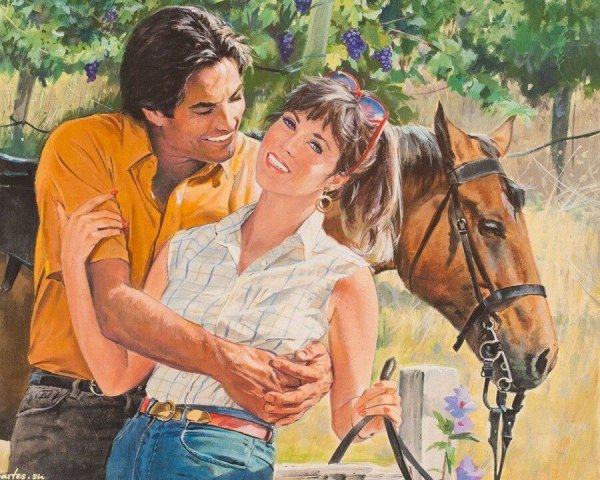 Портрет стилизованный под живопись