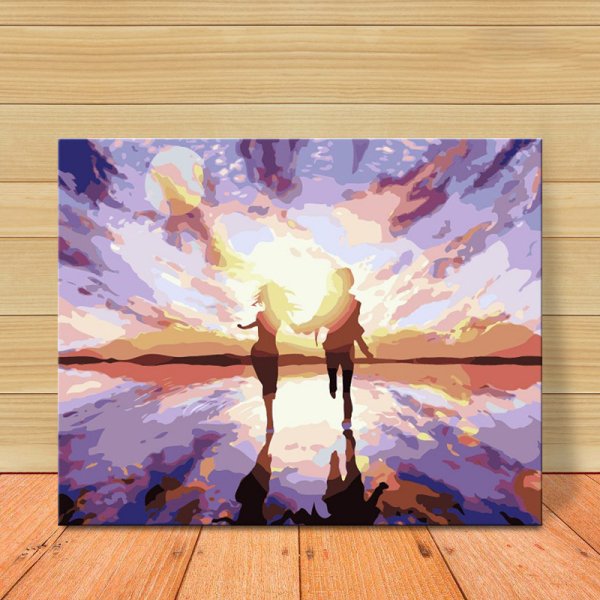 Влюбленный юноша живопись