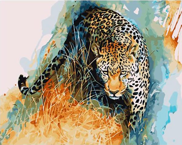 Леопард по номерам