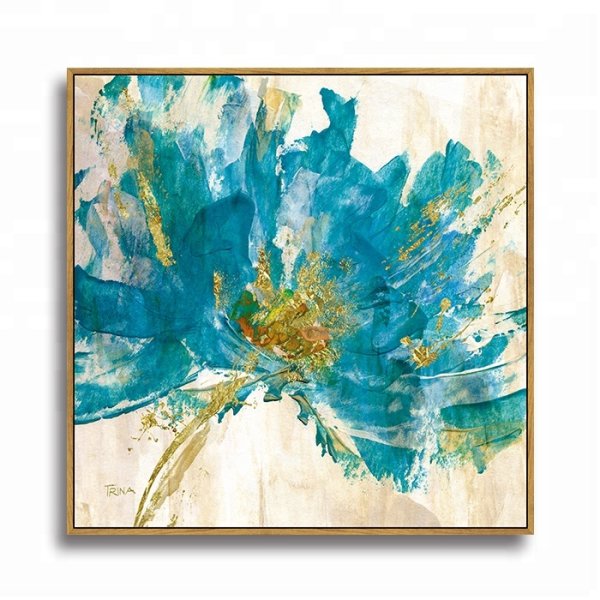 Картина в бирюзовых тонах