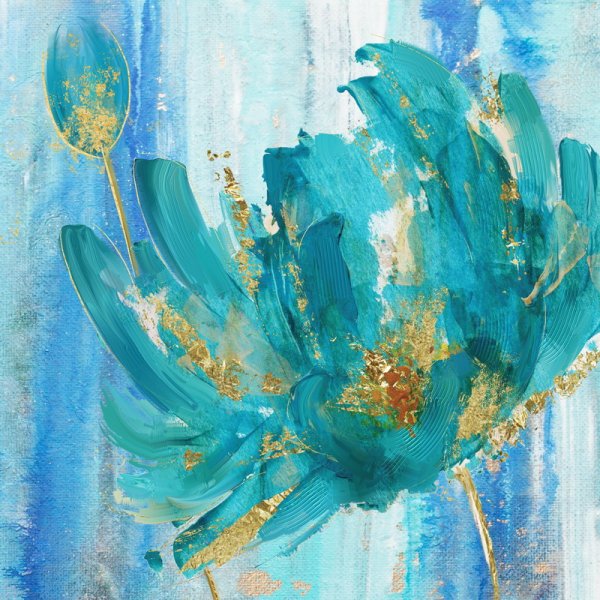 Живопись в голубых тонах