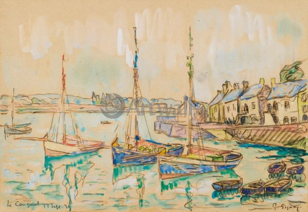 Синьяк художник Кассис