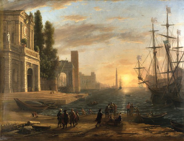 Айвазовский Иван Константинович - порт в Крыму