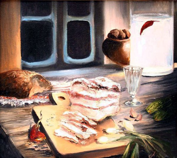 Филипп Кубарев картины еда