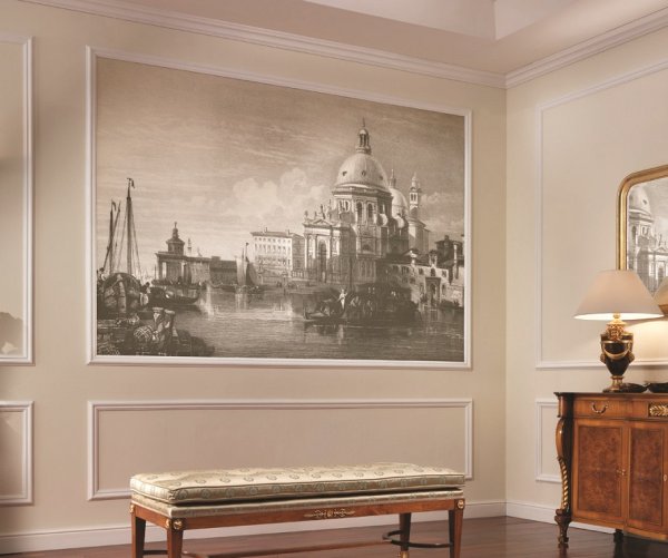 Настенные багеты в интерьере