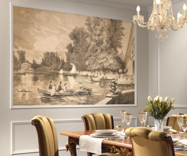 Фрески в интерьере