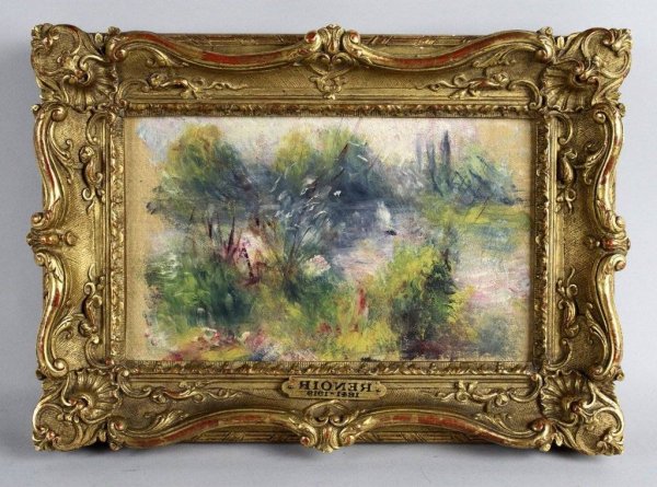 Ренуар картины рамы в музее