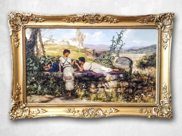 Картина на холсте в багете