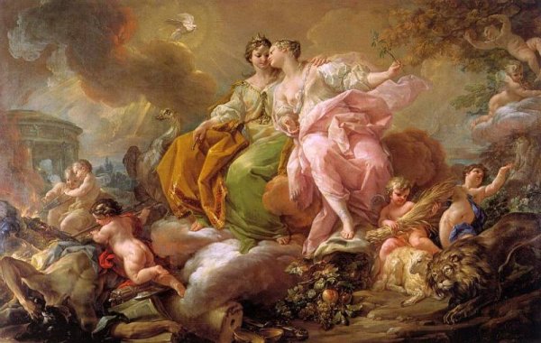 Коррадо Джаквинто аллегория мира