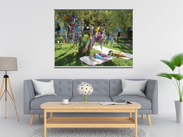 Художник с мольбертом