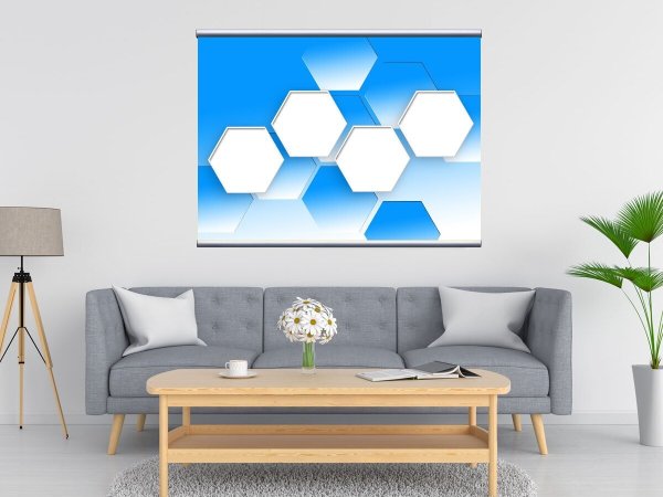 Шестиугольный холст