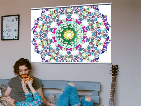 Холст шестигранник