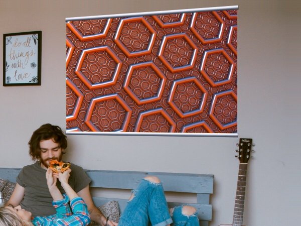 Шестиугольный холст