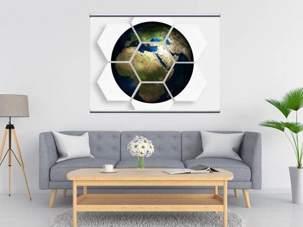 Шестигранник 30 см