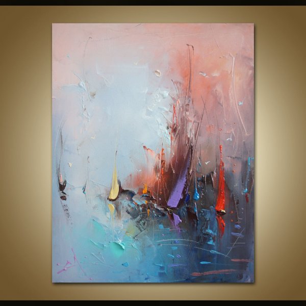 Картины абстракт мастихин