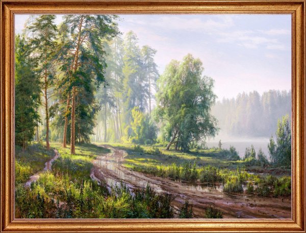 Летние пейзажи Сергея Басова