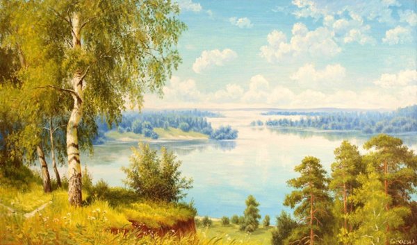 Пейзажист Сергей Басов