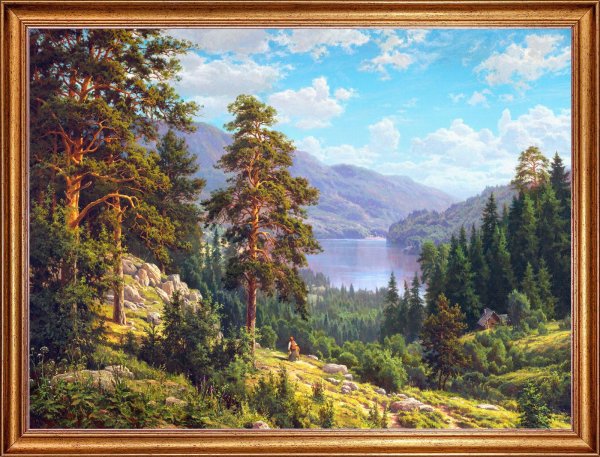 Художник пейзажист Басов Сергей