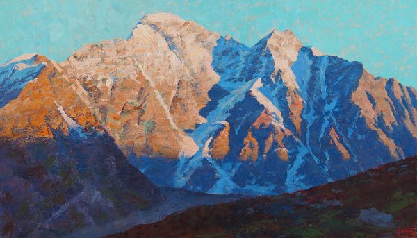 Кавказские горы на картинах художников