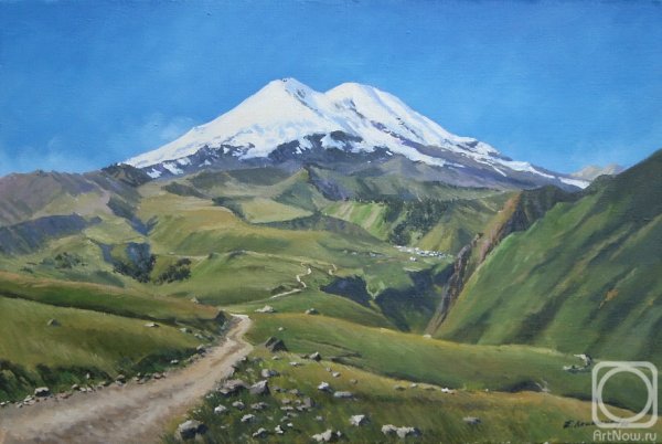 Кисловодский художник Эльбрус