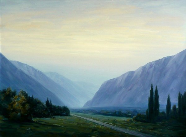 Картины Куинджи воздушная перспектива