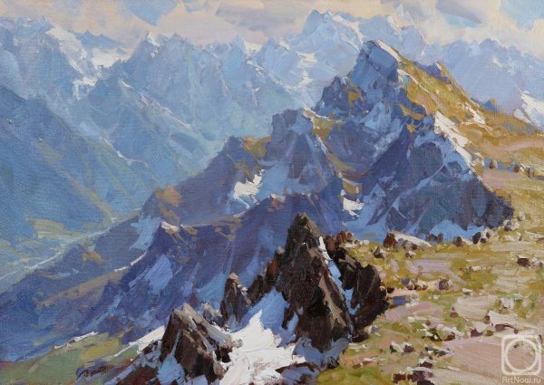 Живопись горы Александр Бабич