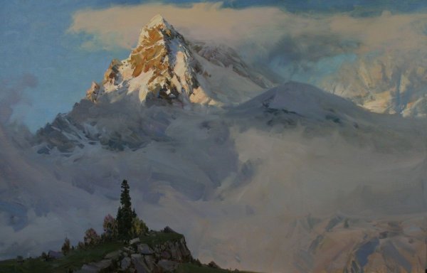 Художник Александр Бабич пейзажи