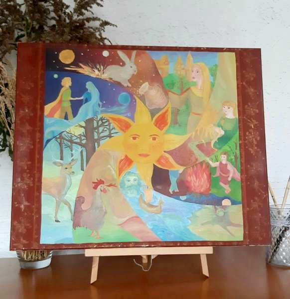 Юла в живописи