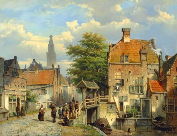 Художник Willem Koekkoek