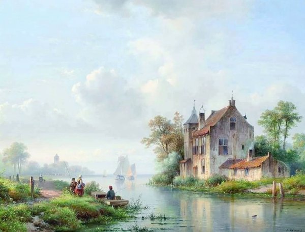 Лодевейк Йоханнес Клейн картины