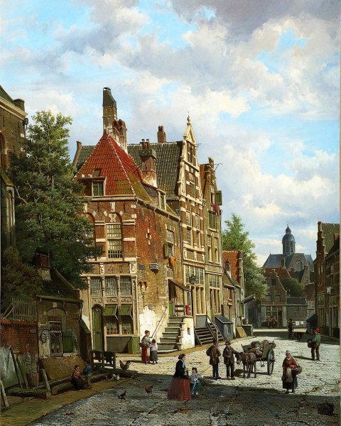 Художник Willem Koekkoek