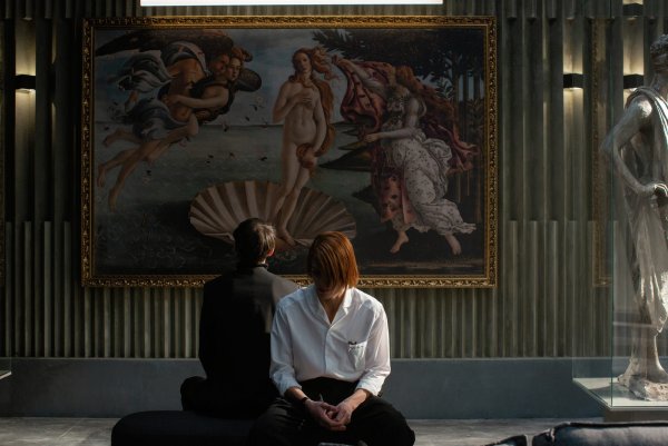 Волк с Уолл стрит холст