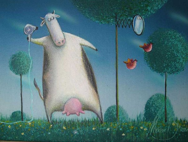 Крутые картины на холсте акрилом