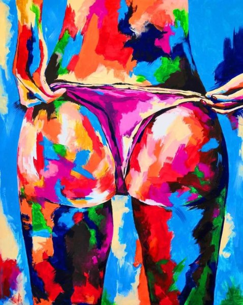 Милли Браун картины рвотой