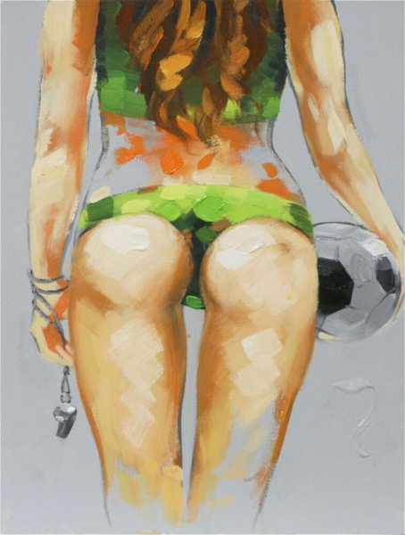 Ив Кляйн автопортрет