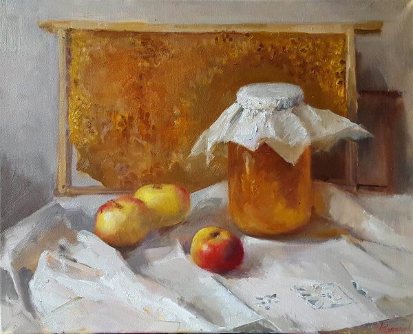 Скоробогатова живопись медовый спас