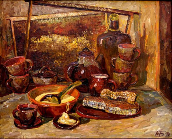 Медовый спас в живописи картины