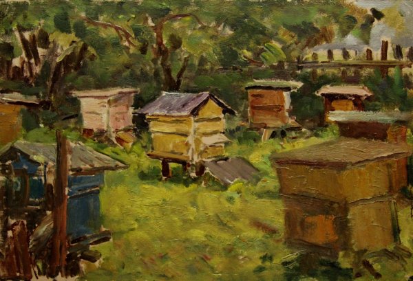 Медсестра живопись