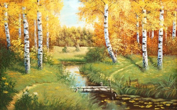 Картина Березки Головин