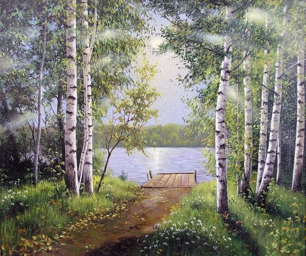 Владимир Деревенчук Березовая роща